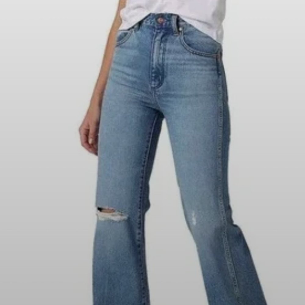 Wrangler Wanderer Blue Flare Jeans 27x34